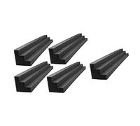 Wresetly 5 Piece Soundtrack with Studio Foam Corner Block Facing Corner Wall Studios or Home Theater Black