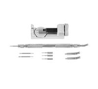 Wresetly 9 Pcs Watch Strap Link Remover Kit Watch Band Link Pin Removal Watch Repair Tool