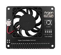 Wresetly Argon Fan HAT for 4/3 Cooling Fan with Software Adjustable Speed / 40mm Fan for Pi4