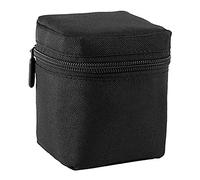 Wresetly Camera Lens Bag DSLR Padded Thickness Shockproof Protective Case Lens Bag for DSLR Camera, black