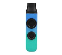 Wresetly Double-Film Professional Performance ABS Guitar Accompaniment Instrument,Cyan+Blue