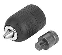 Wresetly Drill Chuck - 2-13mm Keyless Drill Chuck 1/2inch-20UNF with 1/2inch Chuck Adaptor for Impact Wrench Conversion