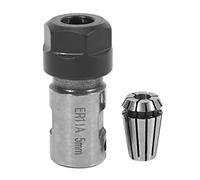 Wresetly Er11 5Mm Motor Shaft Collet Chuck Spindle Extension Rod Inner + Er11 Spring Collet for CNC Milling Machine