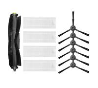 Wresetly For 360 Robot Vacuum Cleaner S10 X100 Max Replacement Parts Accessories Main Bust Side Brush Hepa Filter