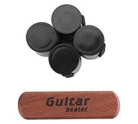 Wresetly Hand Percussion Instrument Finger Sand Shakers Rhythm Beater Board Playing Accompaniment on Guitar Ukulele Cajon Drum,A