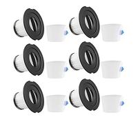 Wresetly HEPA Filter Vacuum Filter for K17 Battery Vacuum Cleaner with 6 Sieves, Not for K17 Pro, Pack of 6