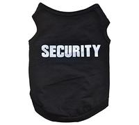 Wresetly Pet Winter Clothing Hen Cat Vest T Shirt Coat Dress Jumper Clothing Security, Black S