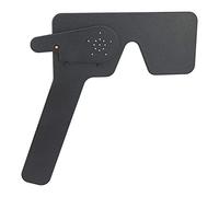 Wresetly Professional Ophthalmic Lorgnette 17 Eye Occluser Vision Test Black Plastic Pin Hole