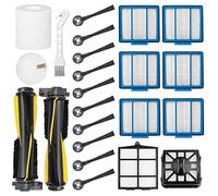 Wresetly Replacement Parts Main Bust Side Brushes HEPA Filter for IQ RV1001AE RV1000 RV101 Vacuum Cleaner Accessories