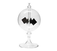Wresetly Solar Crookes Radiometer Glass Handmade Toy for Home Decoration Gift Transparent
