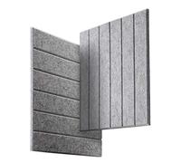 Wresetly Sound-absorbing panels sound insulation pads, insulation, for wall decoration and acoustic treatment, pack of 12