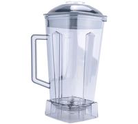Wresetly Spare Jug for Blender Replacement Part Transparent 2L Capacity Blender Spare Compatible for SILVER Blender