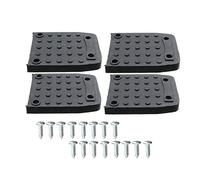 Wresetly Stilt Soles Anti- Pads Construction Tripod Mat Non- Foot Pads for Drywall,4Pcs Stilt Soles Replacement Kit