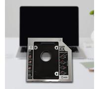 Wress Hard Drive Enclosure- Hard Drive Caddy Tray - External Hard Drive Enclosure SATA 2nd SSD HDD Hard Drive Caddy Adapter Tray for Laptop, CD, DVD-ROM, and Optical Bay Drive Slot