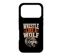 Wrestle Like A Wolf Hunt The Takedown Pack Athlete Case for iPhone 17 Pro