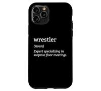 Wrestler Expert Definition Floor Meetings MMA Wrestling Case for iPhone 11 Pro