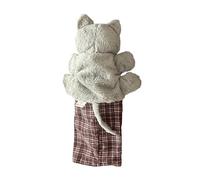Wrestler Interactive Plaything Safe Chewable Design for Kittens Lovely Home Ornament Washable Wrestling Puppet