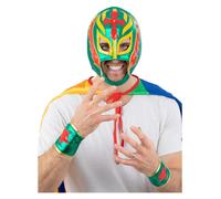 Wrestler Wrestling Kit Adults Fancy Dress Accessory Kit Wrestlers
