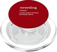 Wrestling A Story Told In Bruises And Body Slams Wrestlers PopSockets PopGrip for MagSafe