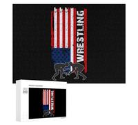 Wrestling Funny Wooden Picture Puzzle for Adults Challenge Intellectual Game Jigsaw Birthday Gifts