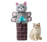 Wrestling Glove, Interactive Hand Puppet Toy For Cats & Kittens,Tough Padding L Play, Interactives and Pet Fun for safe