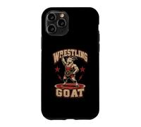 Wrestling Goat Funny Champion Sports Design Case for iPhone 11 Pro