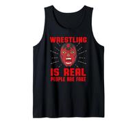 Wrestling is Real People are Fake - Pro Wrestle Fan, Marks Tank Top