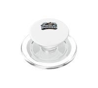 Wrestling Line Art Takedown Wrestler Gift PopSockets PopGrip for MagSafe