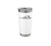 Wrestling Line Art Takedown Wrestler Gift Stainless Steel Insulated Tumbler