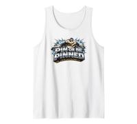 Wrestling Line Art Takedown Wrestler Gift Tank Top