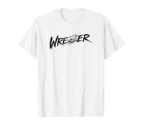 Wrestling Line Art Takedown Wrestler Gift Value Graphic T-Shirt, Men, White, S