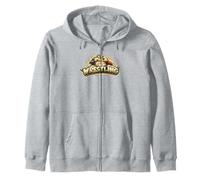 Wrestling Line Art Takedown Wrestler Gift Zip Hoodie