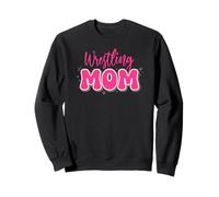 Wrestling Mom in Fun Bubble Letters Sweatshirt