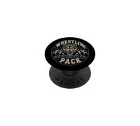 Wrestling Pack Est Wolf Squad Built On The Mat Loyal PopSockets Adhesive PopGrip