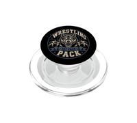 Wrestling Pack Est Wolf Squad Built On The Mat Loyal PopSockets PopGrip for MagSafe