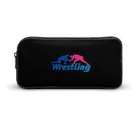 Wrestling Simple Pencil Case Large Capacity Pen Marker Cases Portable Stati