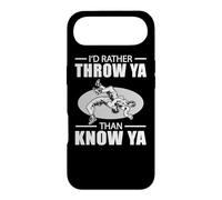 Wrestling Tee Funny I'd Rather Throw Than Know Ya Wrestler Case for iPhone Air