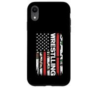 Wrestling USA Flag Camo Patriotic Style Case for iPhone XR