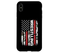 Wrestling USA Flag Camo Patriotic Style Case for iPhone XS Max