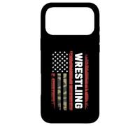 Wrestling USA Flag Camo Patriotic Wrestling Case for iPhone 17 Pro Max