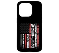 Wrestling USA Flag Military Camo Pride Case for iPhone 15 Pro