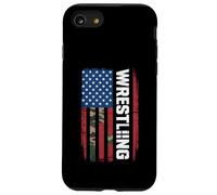 Wrestling USA Flag Military Camo Pride Case for iPhone SE (2020) / 7/8