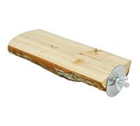WREWING Bird Perch - 7 - Inch Wooden Platform for Parakeets, Cockatiels & Small Birds - Endless Fun & Comfort