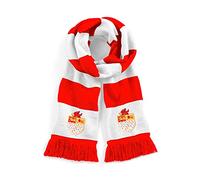 Wrexham 1960s Retro Traditional Football Scarf Embroidered Logo