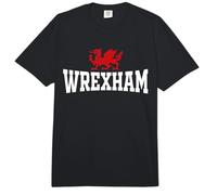 Wrexham City Wales Red Dragon Wrecsam Cymru County of Wales Comfort Colors Adult Heavyweight T-Shirt