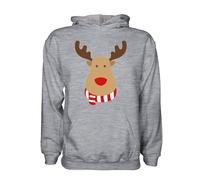 Wrexham Men's Mens Rudolph Supporters Hoody in Grey | Size: 2XL Wrexham Grey 2XL