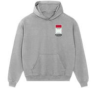 Wrexham Monopoly Card Men's Hoodie - Gray / 2XL