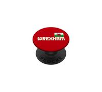 Wrexham Wales City Cymru, Welsh Flag Dragon, Red PopSockets Adhesive PopGrip