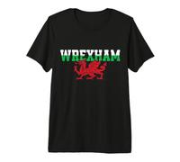 Wrexham Wales Retro Vintage Premium T-Shirt