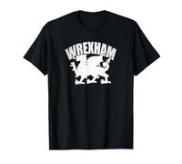 Wrexham Wales Welsh Dragon Souvenirs Cymru Grunge Outdoors T-Shirt